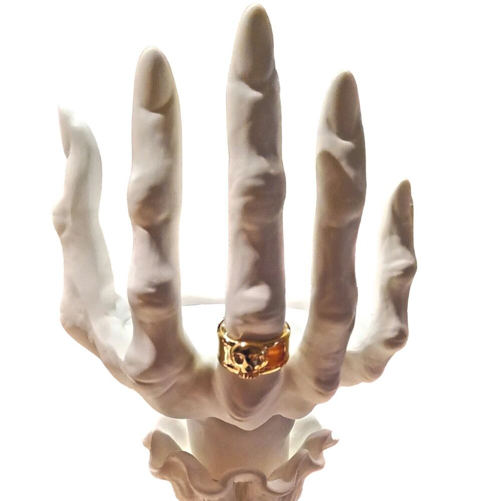 HALLOWEEN WITCH HAND SINGLE WICK PEDESTAL CANDLE HOLDER BY BATH & BODY WORKS NEW - Picture 2 of 6